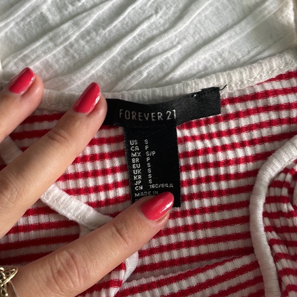 Forever 21 Cherry Baby tank top - Picture 3 of 3